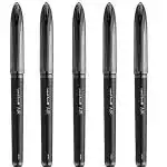 UNI-BALL AIR ROLLER BALL PEN UBA 188L BLACK PACK OF 8