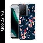 Mitzvah Multicolor Silicon Grip Case Mobile Back Cover for iQOO Z7