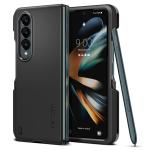 Spigen Thin Fit P Back Cover Case for Samsung Galaxy Z Fold 4 (TPU + Poly Carbonate | Black)