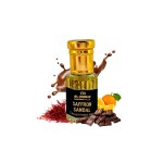 AL-MAHEK PERFUMES Saffron Sandal Fragrance For Men & Women 12 ml Attar Pack Of 2