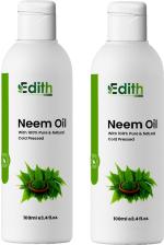 Edith Naturals Neem Oil for Hair & Skin Hair Oil (200 ml)