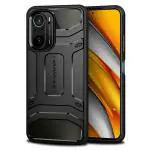 KAPAVER Poco F3, Redmi K40 Pro Plus, Redmi K40 Pro, Mi 11X Pro, Mi 11X, Mi 11I, Redmi K40 Black TPU+Plastic Back Cover 22.2 x 11.7 x 1.4 cm