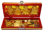 OMEGA GOLD Brass Sri Dhan Laxmi -Kuber Bhandari Yantra
