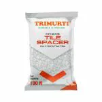 Trimurti 3 mm 100 Pcs Tile Spacer Tile Levelling Tool/ System Plastic Use for Wall & Floor Tiles