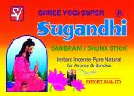 Shree Yogi Super Sugandhi Yog SuPer Dhuna Stick - Pack 12, 20 Stick Per Pack