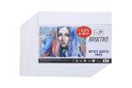 Brustro White Artists Acrylic Papers 400 GSM A5 (24 Sheets)