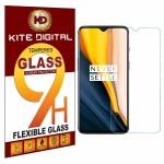 Kite Digital OnePlus 6T/7 Premium Tempered Glass Screen Protector Slim 9H Hard 2.5D with Full Installation Kit (Pack of 2)