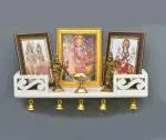 Wooden Wall Mount Temple for Home,Wooden Home Temple/Wall Shelf/Pooja Mandir/Pooja Stand/Wooden Mandir/Devghar/Devara/Pooja Shelf/Small Temple for Office/House Temple