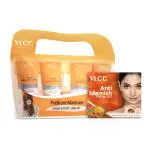 VLCC Anti Blemish Single Facial Kit - 60 g & Pedicure-Manicure Hand & Foot Care Kit - 210 g - Combo