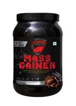 Red Horn Mass Gainer |25g High Protein, High Calories for Lean Muscle Mass |1kg, (Vanilla)