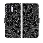 Knotyy Infinix Zero 30 5G Black Faux Leather Back Cover Flip Cover (Dual Protection, Pack of: 1)