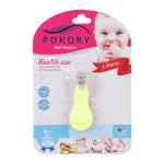 Pokory Baby Nail Clipper for Kids Yellow Useful for Nail Cutter Manicure Pedicure Care for Baby Safety Nail Clipper for New Born Babies Infant Toddler Suitable Age 6 Months & Above Pack of 1
