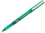 Pilot Hi-Tecpoint V7 Fine Point Liquid Ink Pen | Tip Size - 0.7 MM | Unique Dimple Tip Technology | Ink Colour - Green | Pack of 4