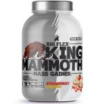 Bigflex King Mammoth Mass Gainer, 3Kg [ (Strawberry-Banana ] | High Protein and High Calorie Mass Gainer, Weight Gainer | 572 Calories | 15G Protein | 3G Creatine | 250mg Tribulus Terrestris | 250mg Ashwagandha & 750mg L-Taurine