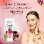 GLOBUS NATURALS Red Wine Peel Off Mask (pack of 1)