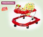 Pandaoriginals Musical Activity Walker (Red)
