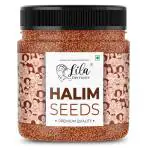 LILA DRY FRUITS Halim Seeds 250g Jar Pack | Aliv Seeds | For Eating and Weight management | Garden Cress Seeds | Grown In India | Export Quality | Haleem Seeds for Hair Growth