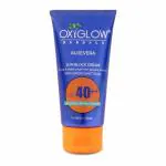OxyGlow Herbals Aloevera & Carrot Sunscream with SPF 40++ Prevents tanning-(60 gm) (Pack of 1, 60G)