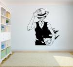 CVANU One Piece Wall Vinyl Decal Top Anime Wall Sticker for Wall Decor