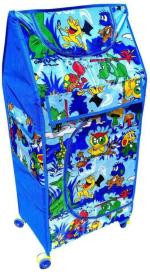 Child Craft Collapsible Blue Fabric Collapsible Wardrobe (40 x 30 x 100 cm)