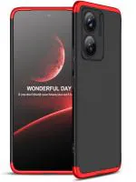 KWINE CASE Oppo F23 5G Red Plastic Back Cover