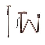 iwalk; Changing lives Foldable & Adjustable Imported Walking Stick - Cooper