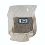 Auto Perfection 7D Car Floor Mat compatiable for Linea(Beige)3 Pieces