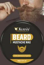 KURAIY Safe BEARD & MOUSTACHE WAX - MAXIMUM HOLD Hair Wax (100 g)