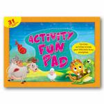 Activity Fun Pad: Creative Activity Book with Tear-Out Sheets and Answers