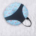 kradyl Kroft 5in1 Baby Feeding Pillow with 100% Cotton Detachable Cover Belt and Baby Hoop - Dancing Penguins