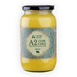 Sarthak Satvik Pure Desi Free Grazing Healthy A2 Cow's Ghee Using Traditional Bilona Method | Helps in Building Bone Strength & Improves Stamina - (1000ml - Pack of 1)