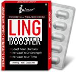 Inlazer Ling Booster Sex Medicine Controls Early Delay And Improves Harmone, 10 Capsules Each (Pack Of 4)
