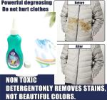 KHODAL ENTERPRISE Heavy-Duty Laundry Stain Remover - Powerful Fabric Cleaner for Clothes, Odor & Stain Treatment, Eco-Friendly Spot Cleaner for All Stains [1 PCS ]