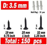 Rpi Shop Drywall Screw 3 Size 6 X (19Mm (Pack Of 25)