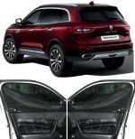 Able Dotnet Car Magnetic Sun Shade Curtains with Zipper for Renault KOLEOS Set of 6 Pcs