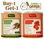 KURAIY Wax for Smooth Hair Removal - 800GM extracts For all skin types Removes Tan, Dead Skin For Arms, Legs and Full body (Pack of 2)