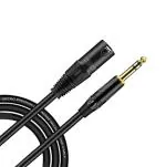 SeCro 6.35 Mm Trs Male to Xlr Male Audio Stereo Mic Cable for Camera