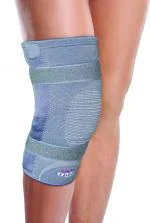 Tynor Knee Cap With Rigid Hinge, Grey, Large, 1 Unit