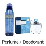 Rasasi Royal Blue EDP 75ml and Body Deodorant 200ml Duo