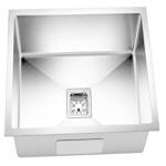 FORTUNE BLU 304 Stainless Steel Single Bowl Handmade Kitchen Sink Vessel Sink for Kitchen