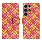 A D Enterprises Mat Pink Flip Cover for Samsung S23 Ultra 5G| Magnetic Case| Shock Absorbent| Flip Cover Samsung S23 Ultra 5G