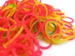 REDGE Rubber Band Nylon Color 1 Inch For Home And Kitchen Use Pack of 50 Gram