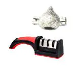 Urban buy Aluminium Gujiya Mould With Stainless Steel Knife Sharpener and Multicolour, Pack of 2