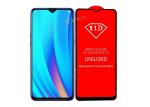 UNILORD Realme 3 Pro Black Anti-Shatter and Anti-Fingerprint 11D Edge to Edge Tempered Glass Screen Protector