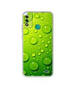 Casotec Green Bubbles Design Printed Silicon Soft TPU Back Case Cover for Micromax IN 2b