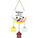 JUST NOW Welcome Home Decor Wall Hanging for Wall Decoration Decorative Items Living Room