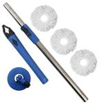 Perpetual Multicolor Stainless Steel Floor Cleaner Mop Stick