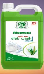 TRAYTEXT Alovera Dish Washing Liquid, Dish Wash Gel,Dishwash Bar (5LTR)