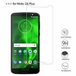 TECHSHIELD Motorolla G6 Plus Protection Transparent Tempered Glass Scratch Resistant Screen Protector 18 x 12 x 2 cm