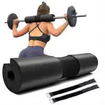 Wearslim Professional Barbell Pad, Thick Squat Pad, Weight Lifting Neck and Shoulder Protective Pads, Shoulder Support for Squats, Lunges & Hip Thrusts